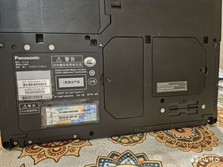 Panasonic CF-53 Защищенный ноутбук i5 4/500