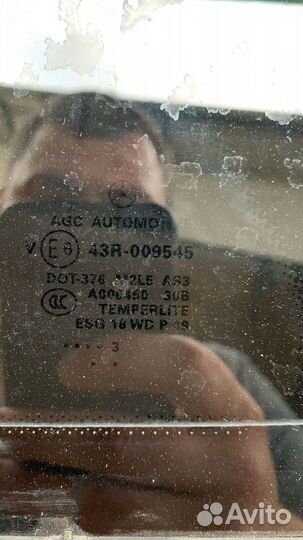 Форточка задней двери Mercedes M W166