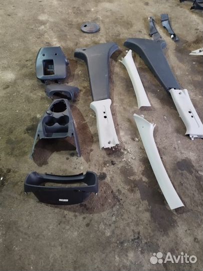 Пластик салона облицовка Рено Сандеро 2 стэпвей 20