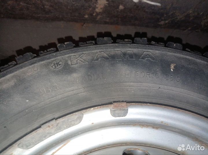 Колеса niva chevrolet зимние 16й радиус