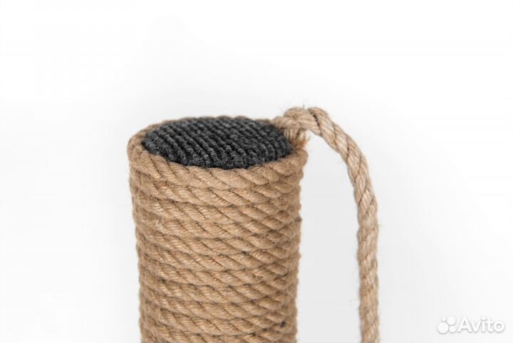 Когтеточка столбик для кошки из джута