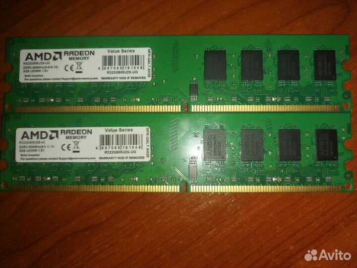 Оперативная память ddr2