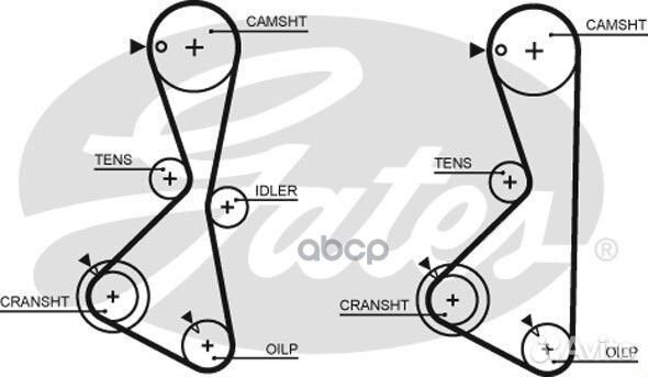 Ремень грм 5373xs Gates