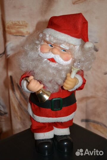 Добрый Санта-Клаус в коробке б/у