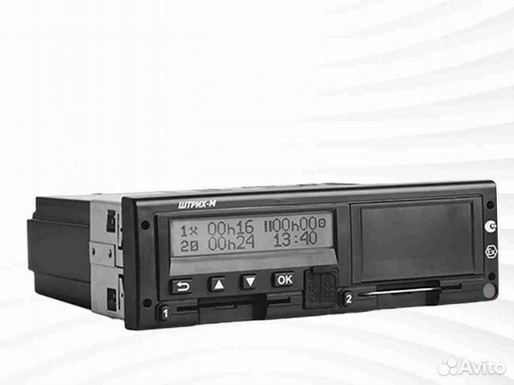 Тахограф Штрих-М с скзи.С калибровкой