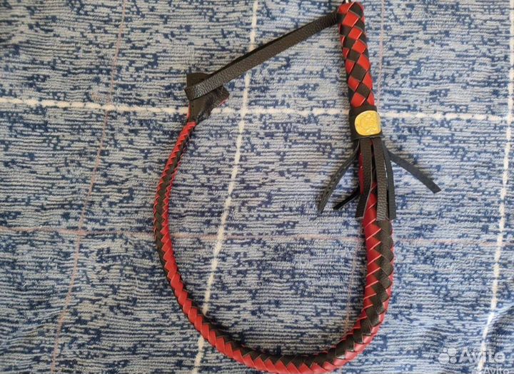 Нагайка, плётка, кнут Казачий из натуральной кожи