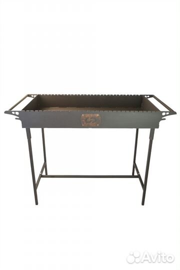 Мангал 4 мм метровый широкий высокий