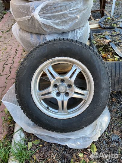 Зимние колеса на subaru forester r15