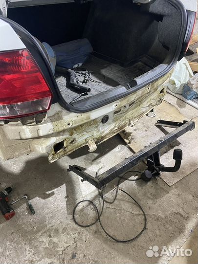 Фаркоп на volkswagen polo седан