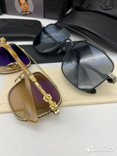 Очки chrome hearts солнцезащитные