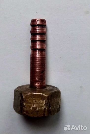 Штуцер резьбовой для шлангов из СССР