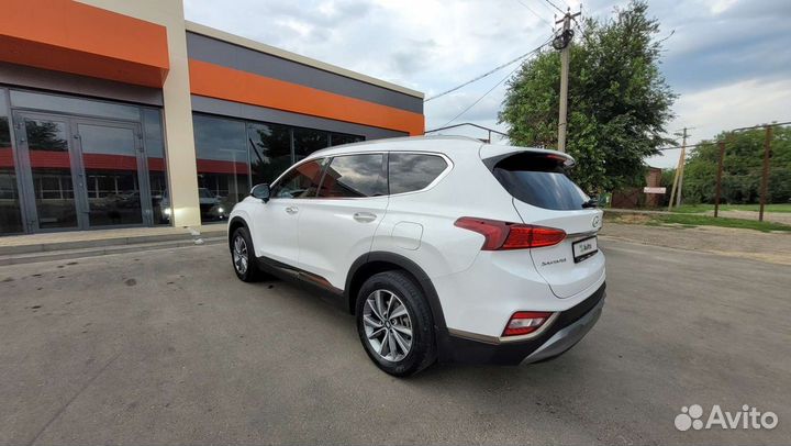 Hyundai Santa Fe 2.2 AT, 2019, 125 000 км