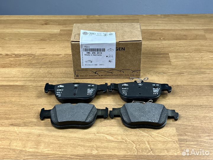 Тормозные колодки задние Skoda Octavia A8 5WA69845