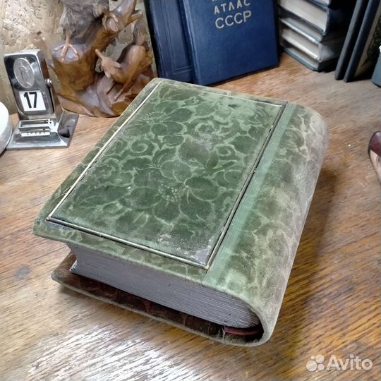 Шкатулка-книга старинная дореволюционная редкая