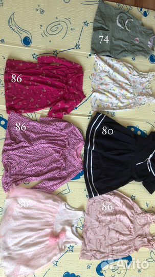 Вещи на девочку 74-98