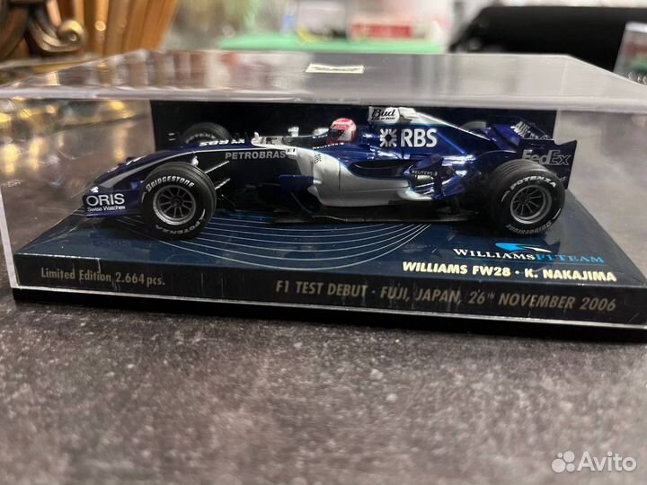 F1 1/43 Formula 1 Minichamps разные