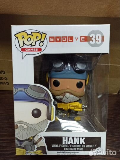 Фигурка Funko POP Games: Evolve Hank