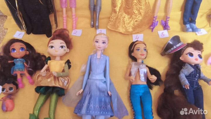 Куклы принцессы дисней