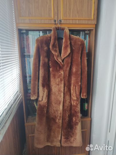 Шуба мутоновая новая, размер 52-54, рост 170