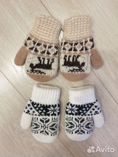 Рукавицы зимние детские