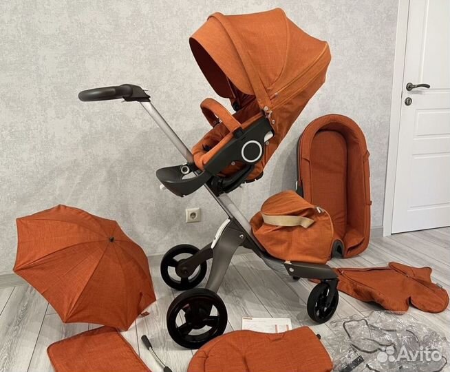 Коляска 2 в 1 stoke Xplory