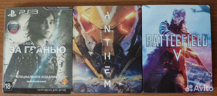 Стилбуки без игр PS4 Steelbooks