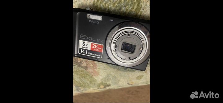 Компактный фотоаппарат casio exilim ex-zs5