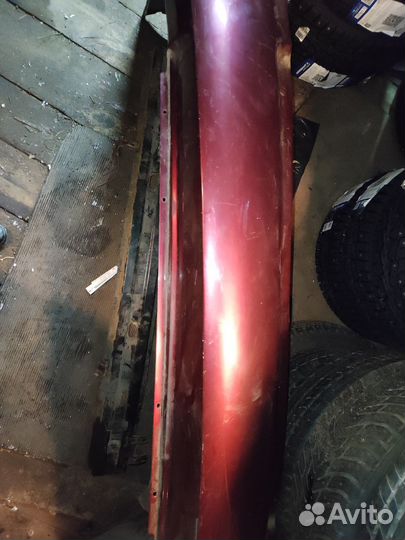 Задний бампер на hyundai accent тагаз