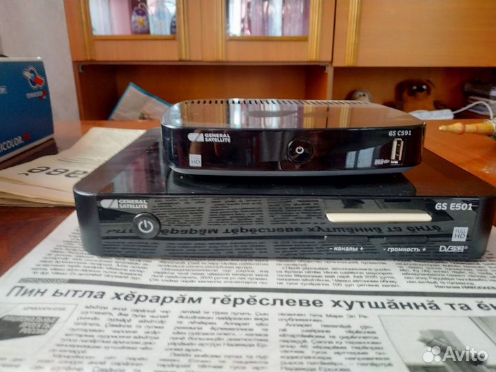 Ресивер триколор на 2 телевизора б/у