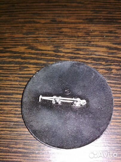 Брошь Палех ручная роспись