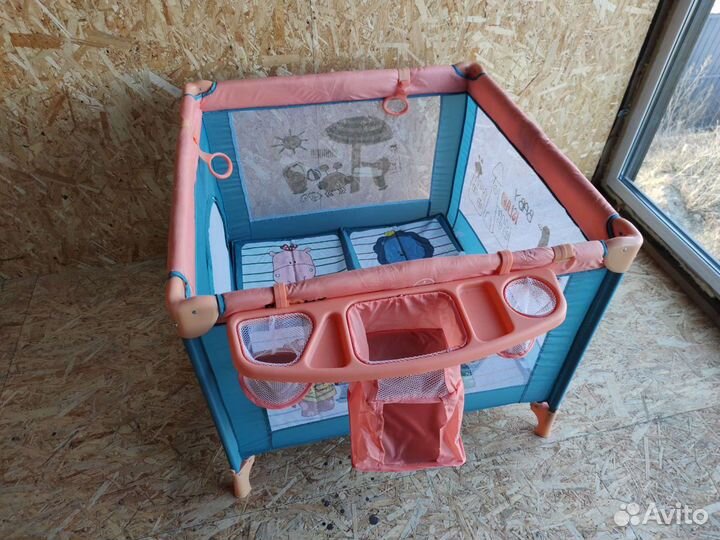 Манеж детский с матрасом