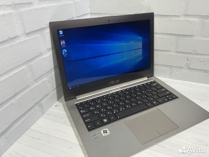 Металлический ноутбук asus intel i7/SSD/13.3