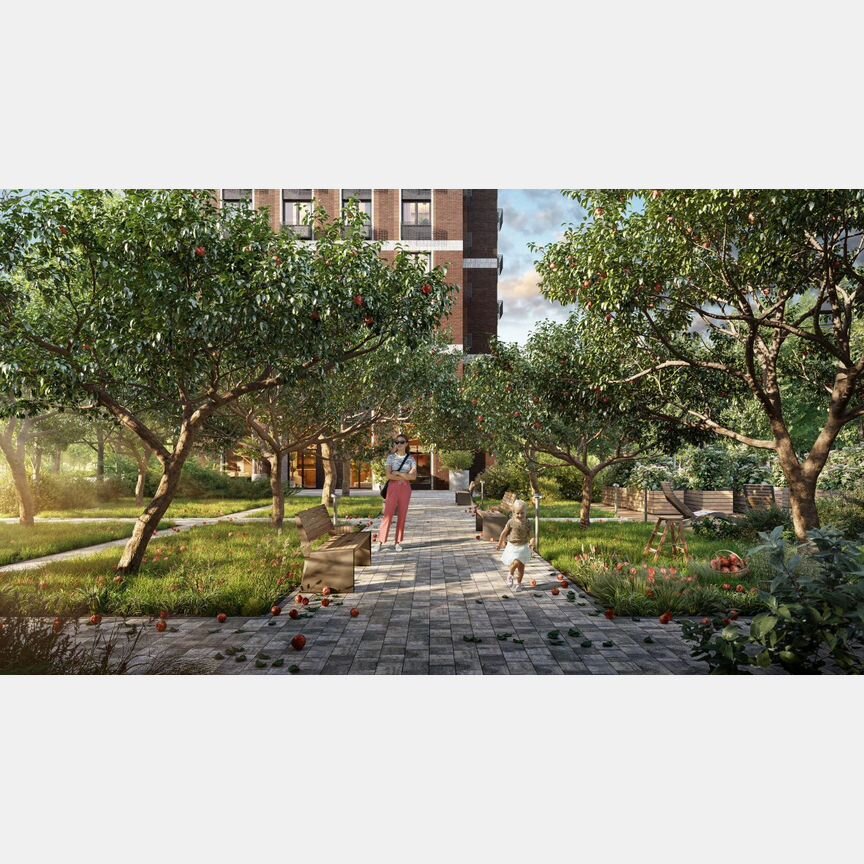 Квартира-студия, 25,4 м², 21/23 эт.