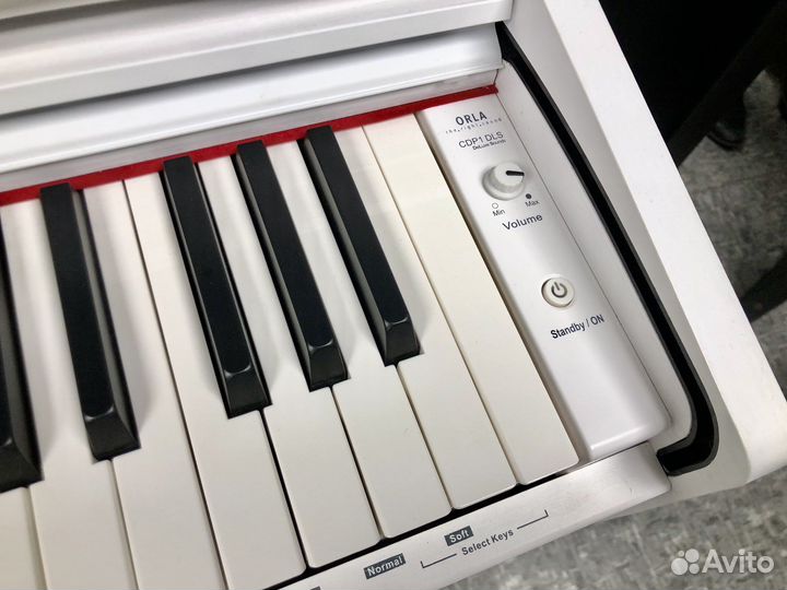 Цифровое пианино Orla, белое, Cdp-1-Satin-White