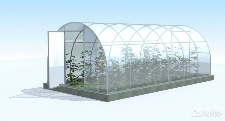 Теплица арочная