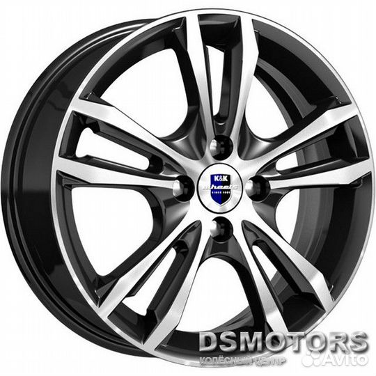 Диски Samara 6.0/16 5x112 ET48 d57.1 алмаз чёрный