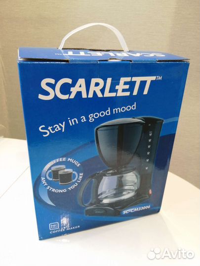 Кофеварка капельная Scarlett