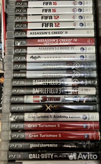 Диски (игры) на PS3 лицензия