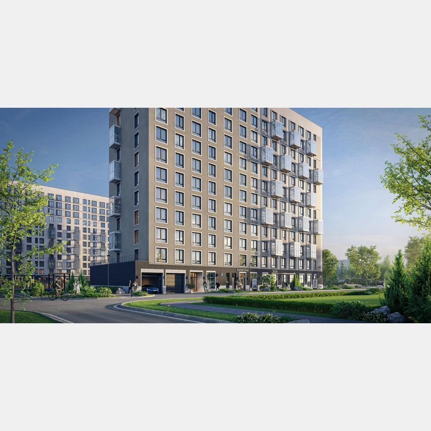 1-к. квартира, 37,6 м², 8/12 эт.
