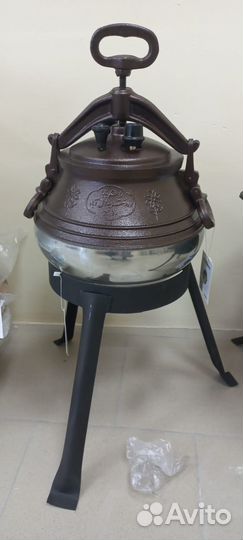 Казан афганский чугунный 10л