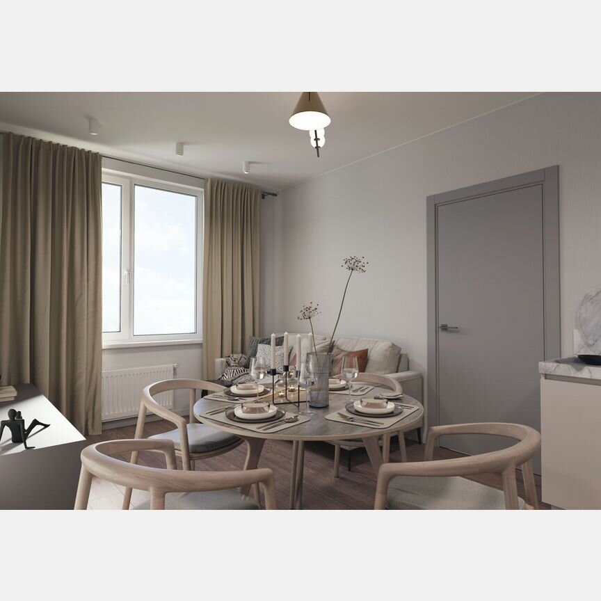 2-к. квартира, 50 м², 10/20 эт.