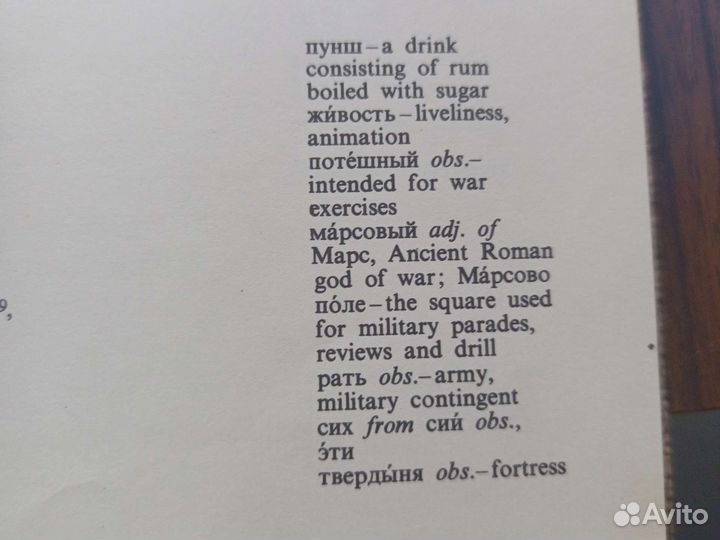 Медный всадник с комментариями на английском