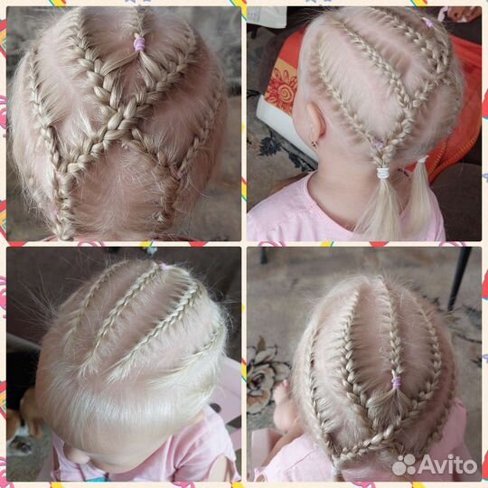 Плетение косичек