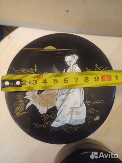 Шкатулки папье - маше Китай, перламутр, кость