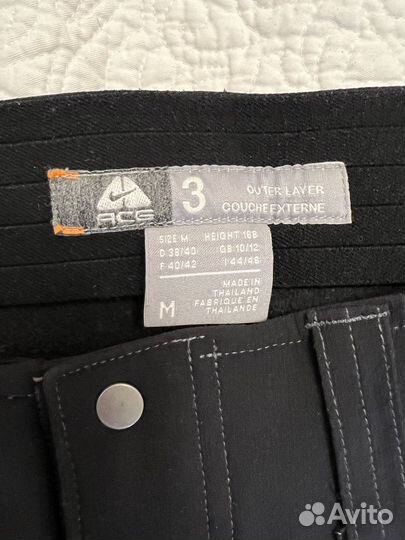 Горнолыжные штаны nike acg