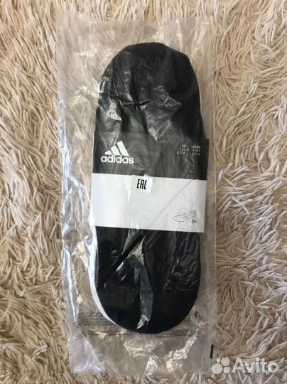 Носки невидимки adidas оригинал 43-45