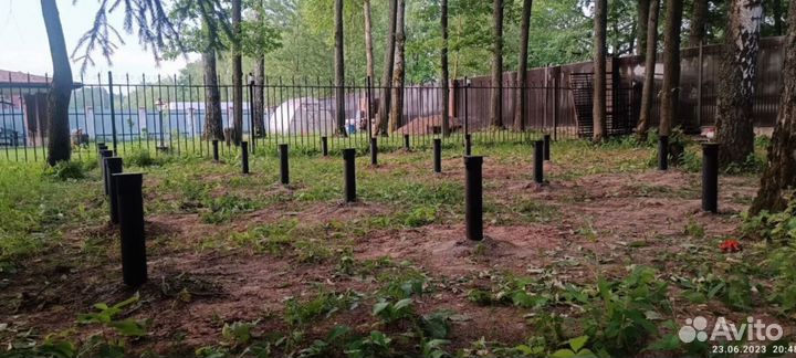 Винтовые сваи под ключ