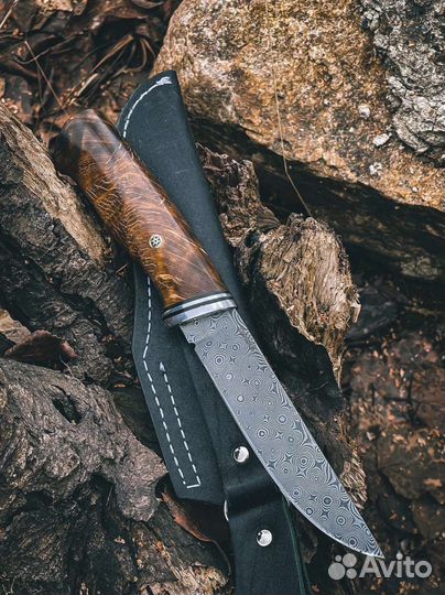 Нож Старпом ZDI1016 нержавеющий дамаск