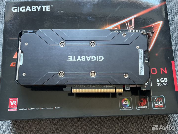 Видеокарта Radeon Rx 480