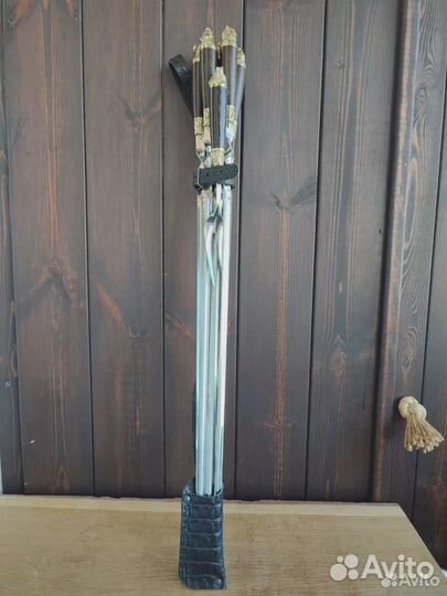 Набор шампуров Звери в колчане + вилка